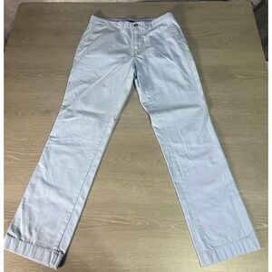Tommy Hilfiger TH Chino Custom Fit Light Blue Mens Pants Size 34x32